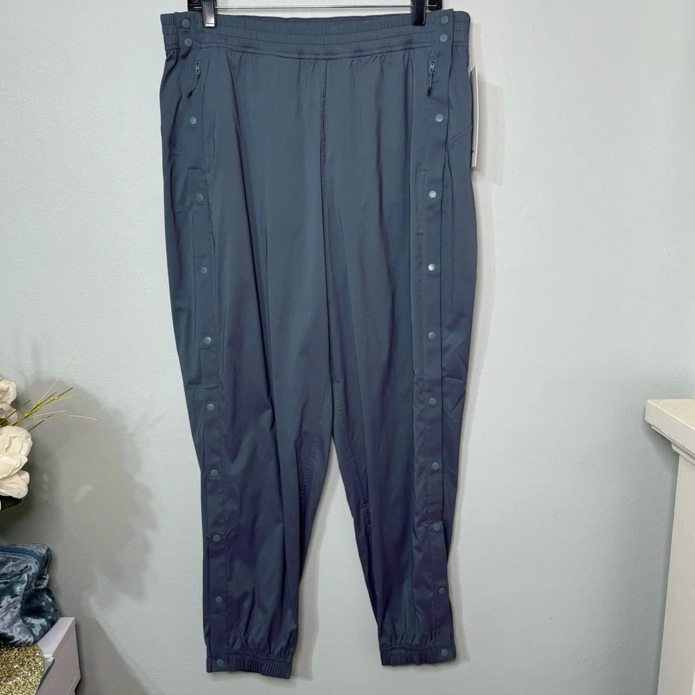 Lululemon Iridescent Tearaway Mid Rise Track Pant Tidewater Teal Purple 12 NWT